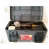Tool Box Full of Stanley Tools & Work Pouch