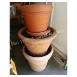 Clay Outdoor Planters