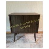 Retro Two Door Sliding Album Cabinet