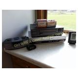 VHS/DVD Player, Vhs Player, Clock Radio, Clock etc