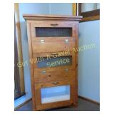 3 Tier Knotty Pine Potato Bin