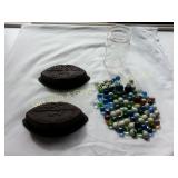 Vintage Sad Irons & Marbles