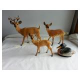 Retro Plastic Deer, Duck