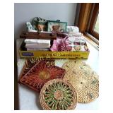 Towels, Pot Holders, Hot Pads, Napkin Holder