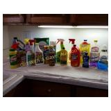 Kitchen & Variety of Cleaning Supplies
