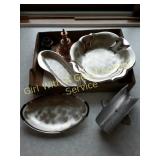 Silver Plate Serving Dishes