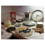 Stepping Stone, Clocks, Candles, Currier/Ives Etc