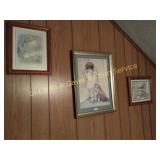 3 Pictures (Girl with Dog) Etc