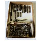 Tapered Pipe Thread Cut Taps, Craftsmand Die Head