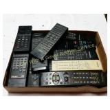 Box Full of Various Remote Controls