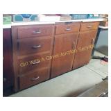 6 Drawer 2 Door Cabinet w/removable Counter top