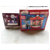 Xmas Blow Ups still in Box, Carousel, Etc