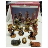 9 Piece Nativity Set