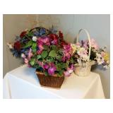 Artificial Flower Arrangements w/baskets