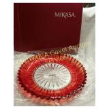 Mikasa 14" Diamond Brilliance Ruby Serving Plate