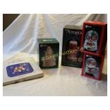 Xmas Serving Plate, Nutcracker, Snow Globes etc