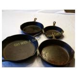 Lodge Cast Iron Fry Pans & Others