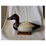 Signed Robinson Duck Decoy w/stand 1995