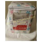 Full Size Flannel Snowflake Sheet Set
