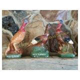 3 Wild Turkey Liquor Decanters