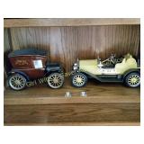 2 Vintage Jim Beam Liquor Decanters Sealed