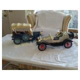 2 Vintage Jim Beam Liquor Decanters