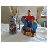 Royal Halburton Paul Bunyan Decanter & Stein