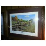 Terrill Knaack Signed & Framed Print