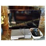 Samsung 32" TV, Vcr/dvd, Remotes & Cords