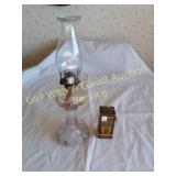 Vintage Oil Lamp & Mantle