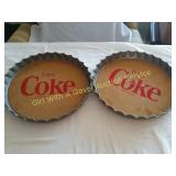 2 Enjoy Coke Serving Trays