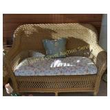 Rattan Outdoor/Porch Love Seat