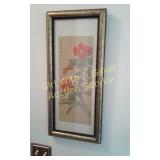 Oriental Wall Art-Butter Fly Flowers