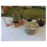 Royal Crown Porcelain Hummingbird, Bird Decor