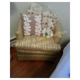 Ethan Allen Chair With Pillows & Xtra Slip Cover