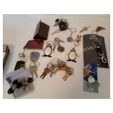 Variety of Keys & Key Fobs
