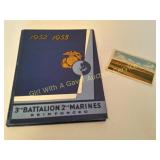 1952/53 3rd Battalion 2nd Marines Year Book