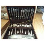 Tudor Plate Oneida Community Flatware w/box