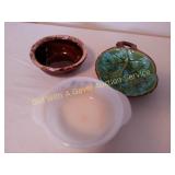 Hull, Treasure Craft & Fire King Dishes