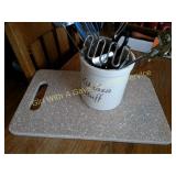 Quartz Cutting Board, Kitchen Utensils, Skewers