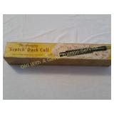 Antique Scotch Duck Call w/Box