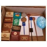 Harrahs Matches, Casino Coin, Stir Sticks,  Puzzle
