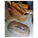 Copper Boiler Tub, Lid  with Fire Wood