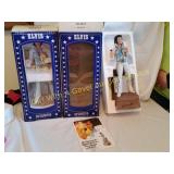 (2) McCormick Elvis Liquor Decanters Music Box