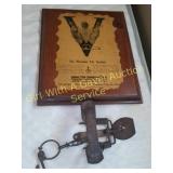 Antique Victor Animal Trap w/Advertising