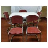 Retro Metal Dining Set