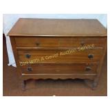 Antique 3 Drawer Dresser