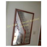 Wood Frame Entry/Hall Mirror