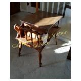 Spindle Leg Magazine Side Table