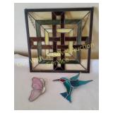 Hanging Stain Glass & Suction Cup Stain Glass
